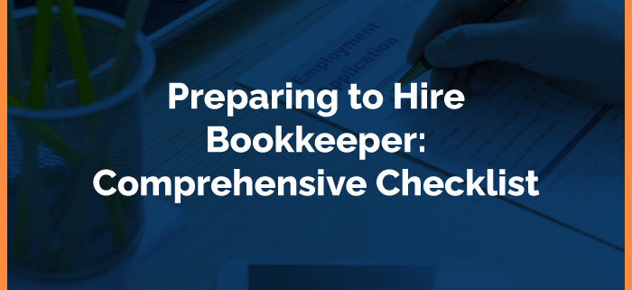 preparing to hire a bookkeeper