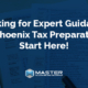 phoenix tax preparation