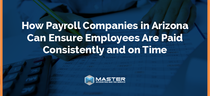 how payroll companies in AZ can ensure employees are paid consistently and on time