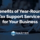 year-round tax support services