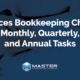 las cruces bookkeeping checklist